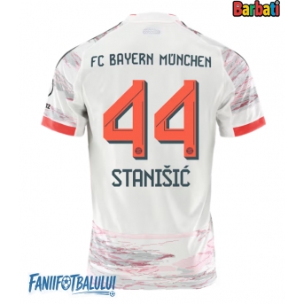 Bayern Munich Josip Stanisic #44 Tricou Fotbal Replică 2025-26 Barbati Deplasare